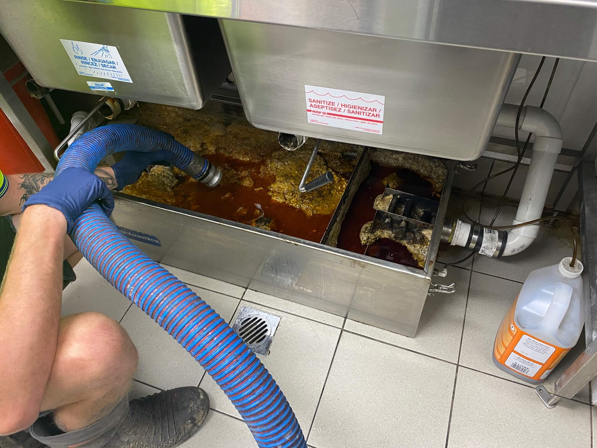 Grease Trap Cleaning in Lebanon